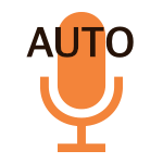 AUTOのついたマイクマーク